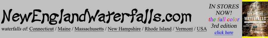 New England Waterfalls header bar