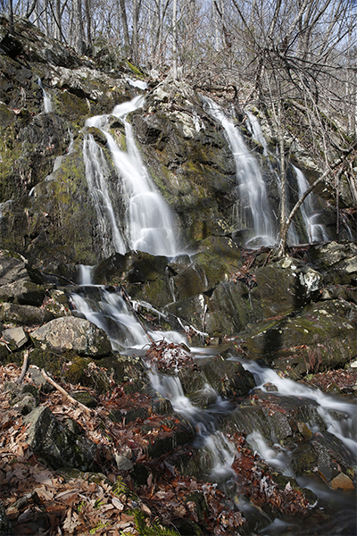 Waterfall On The Cathles Trail, Connecticut