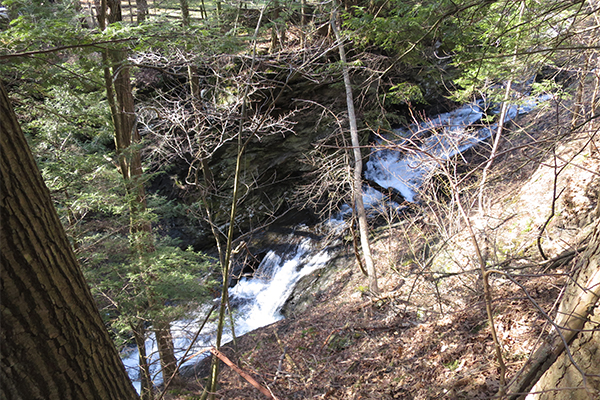 Ashford Brook Falls, Massachusetts