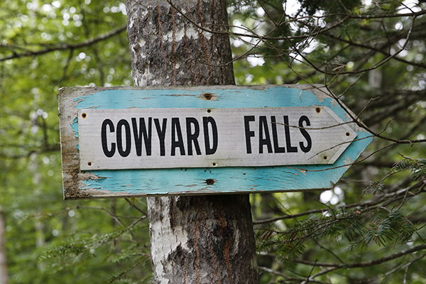Cowyard Falls, Maine