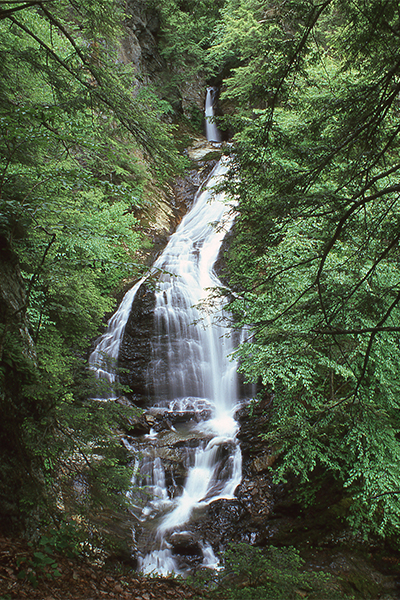 Moss Glen Falls, Stowe, Vermont