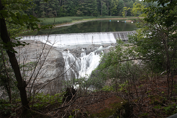 Mill Pond Falls, Quechee Gorge, Vermont