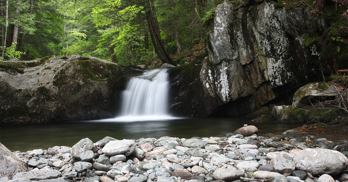 Hancock Brook Falls Vermont