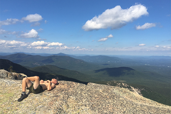 summit of Mt. Chocorua