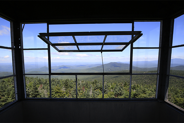 view from Smarts Mountain firetower