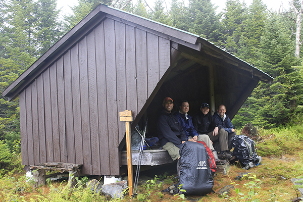 Panorama Shelter, Cohos Trail (between NH 26 and Coleman State Park)