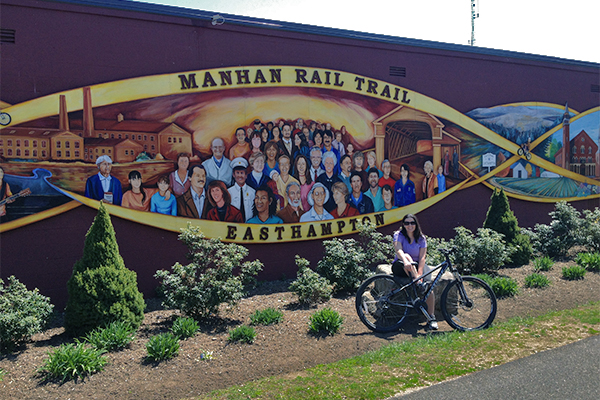 Manhan Rail Trail in Easthampton