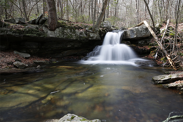 Cascades Along The Westledge Trail, Connecticut