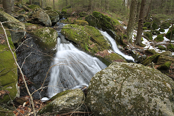 Cascades Near Balance Rock Road, Connecticut