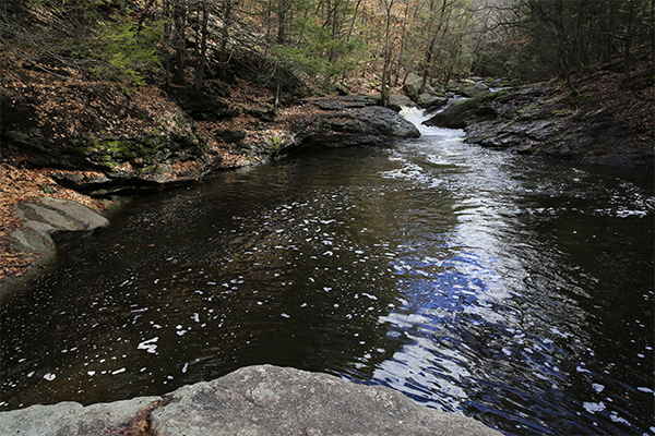 Cotton Hollow Cascades, Connecticut