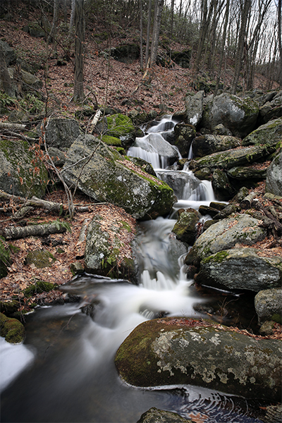 Cussgutter Brook Cascades, Connecticut