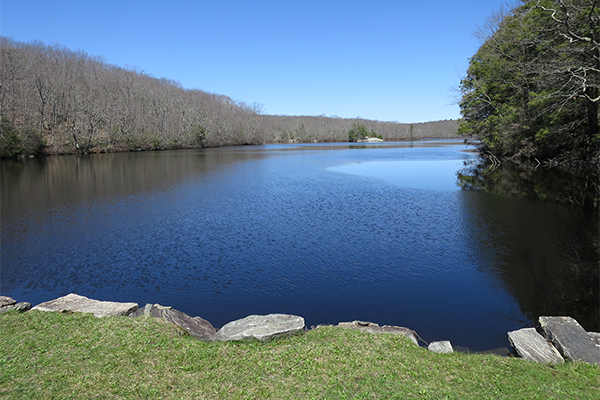Falls at Green Fall Pond, Connecticut