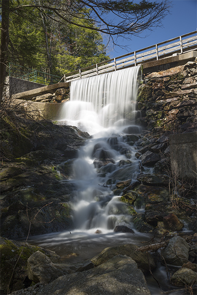 Falls at Green Fall Pond, Connecticut