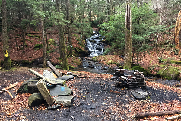 Flat Brook Falls, Connecticut