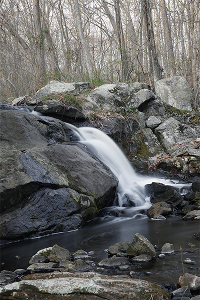 Fort Hill Brook Falls, Connecticut