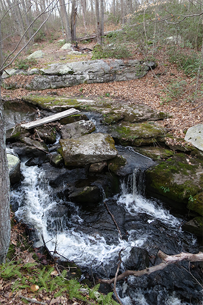 Fort Hill Brook Falls, Connecticut