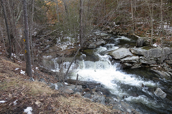 Cascade On The Little River, Massachusetts