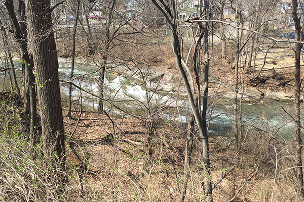 Cascades At Green River Linear Park, Massachusetts