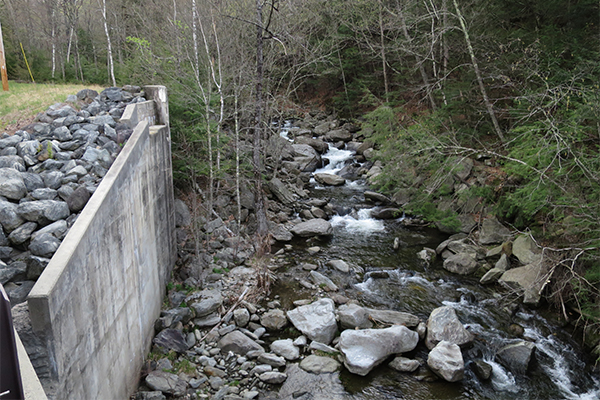 Cascades on Pelham Brook, Massachusetts