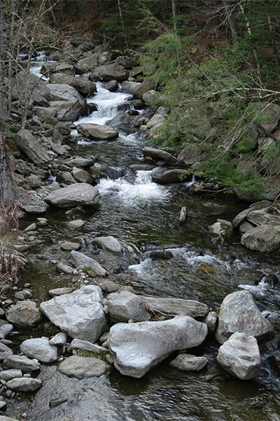 Cascades on Pelham Brook, Massachusetts