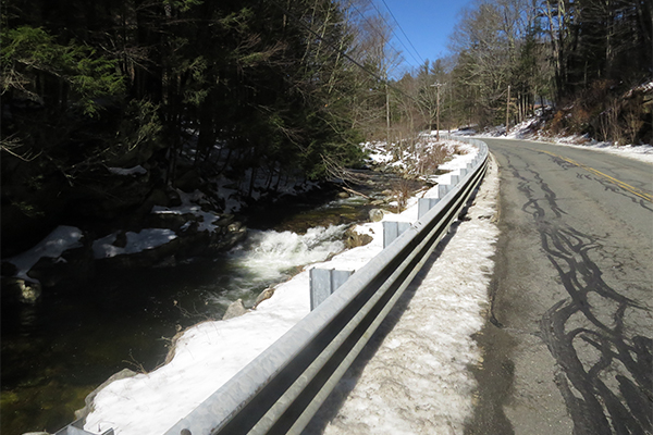 Cascades On The Buck River, Massachusetts