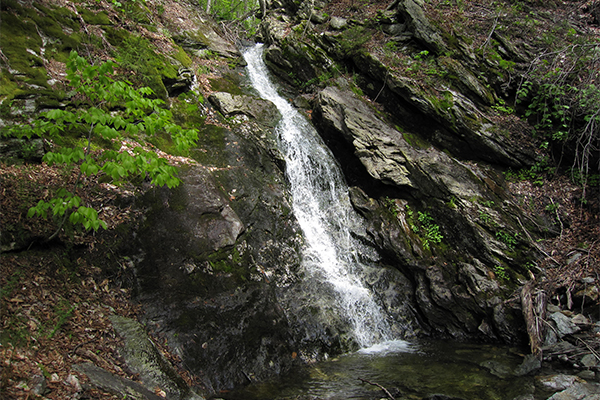 Falls on Pecks Brook, Massachusetts