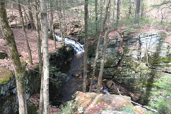 Scott Brook Falls, Massachusetts