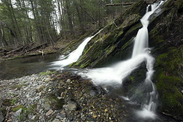 Stafford Brook Cascade, Massachusetts