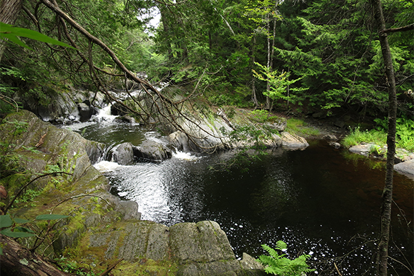 Little Wilson Falls, Middle Falls, Maine