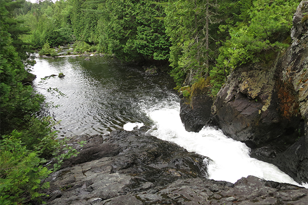 Pierce Pond Stream Falls, Maine