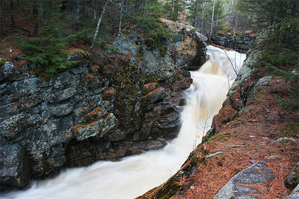 Silver Ripple Cascade, Maine