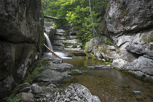 Basin Trail Cascasdes, New Hampshire