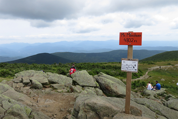 summit of Mt. Moosilauke, New Hampshire