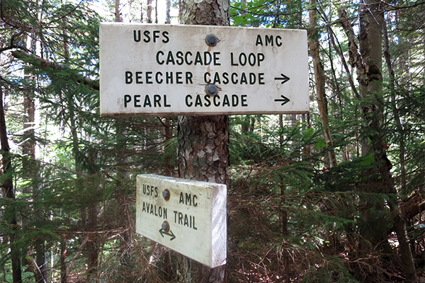 trail sign