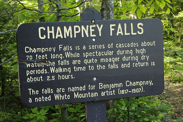 Champney Falls, New Hampshire