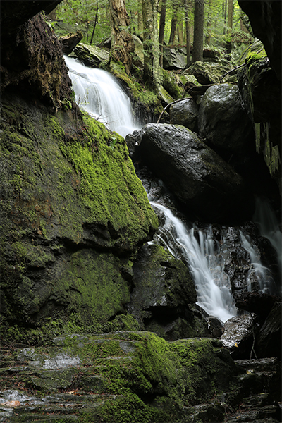 Abbey Pond Cascades, Vermont