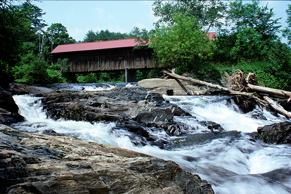 Covered Bridge Falls, Vermont