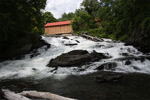 Covered Bridge Falls, Vermont