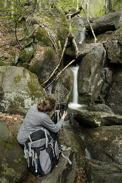 Falls On The Waterbury Trail, Vermont