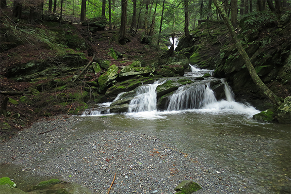 Gully Brook Falls, Vermont