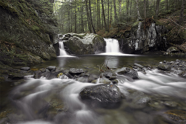 Hancock Brook Falls, Vermont