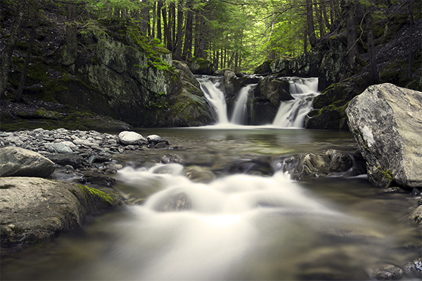 Hancock Brook Falls, Vermont