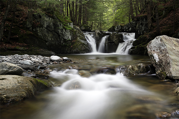 Hancock Brook Falls, Vermont