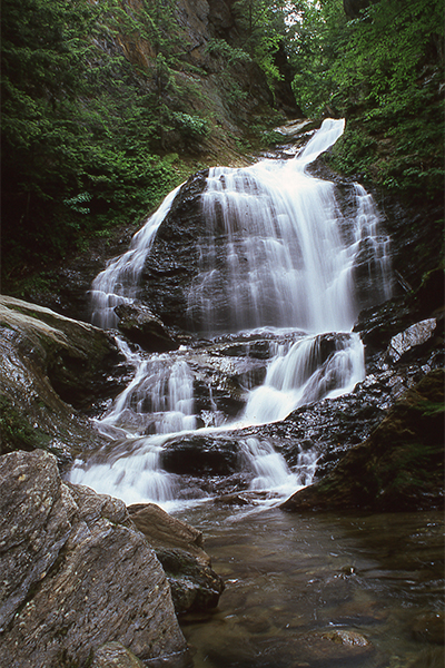 Moss Glen Falls, Stowe, Vermont