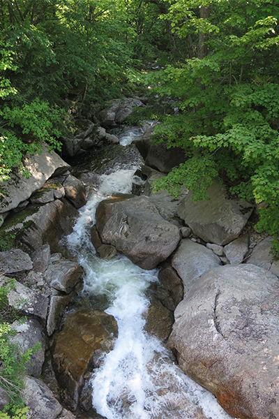 Roaring Brook Cascade, Vermont