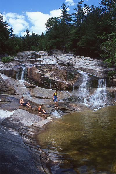Step Falls (Best Swimming Holes in New England)