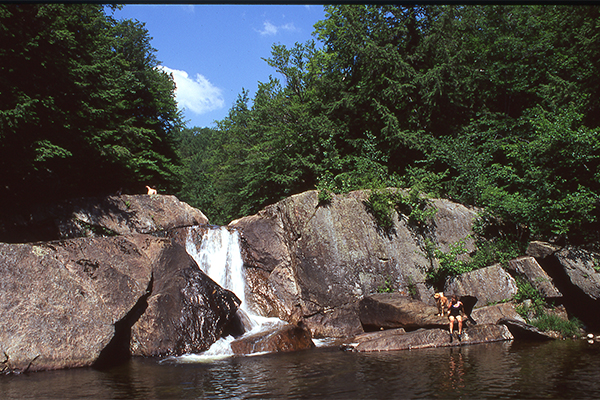 Buttermilk Falls (Ludlow) (Best Swimming Holes in New England)