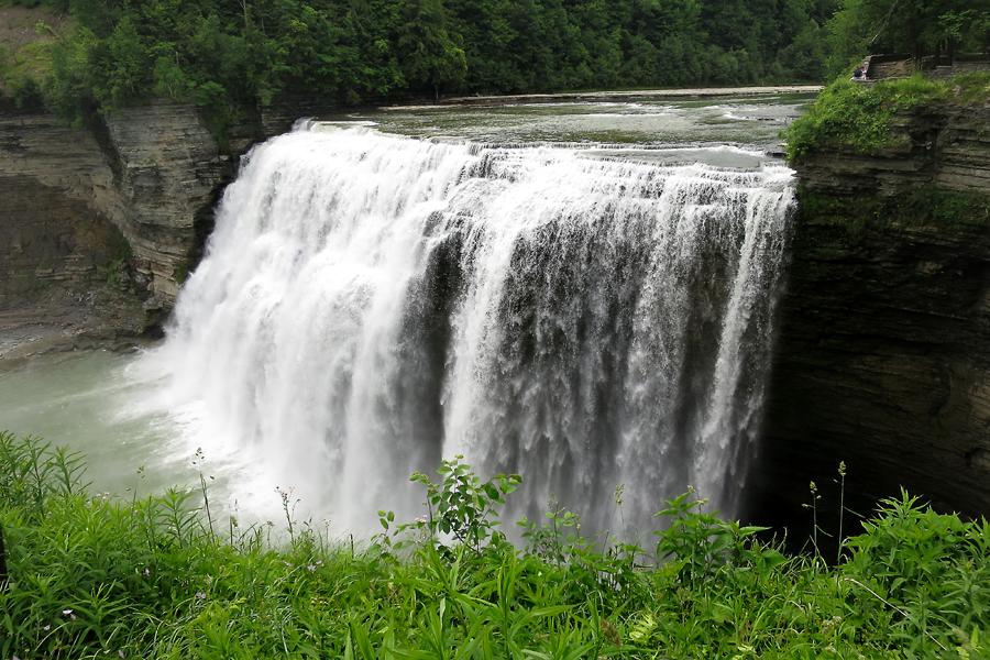 Letchworth Falls-Middle Falls, New York