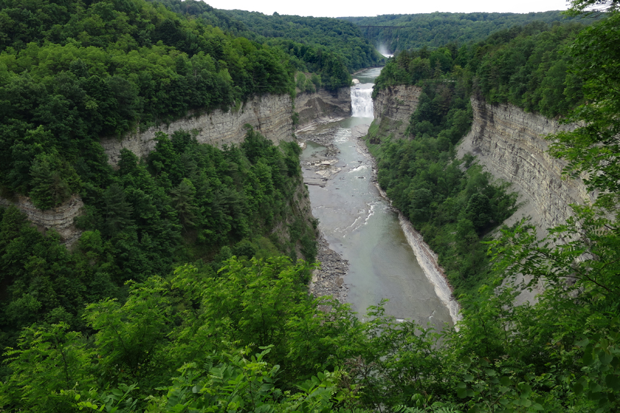 Letchworth Falls-Middle Falls, New York