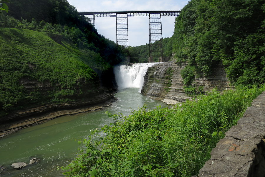 Letchworth Falls-Upper Falls, New York